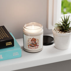 GINGER VYBZ™ Cider & Sass' Autumn Harvest Scented Soy Candle.