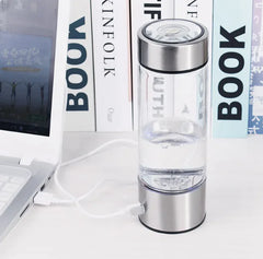 Portable Rechargeable Hydrogen Water Bottle – Antioxidant-Rich Technology